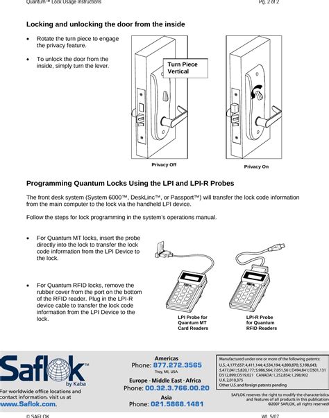 computerized security systems quantum rfid|quantum rfid lpi probe manual.